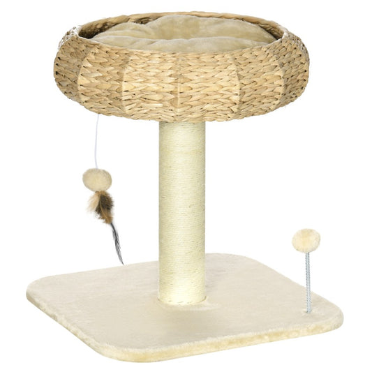 51cm Cat Tree Kitty Activity Centre with Top Bed & Scratching Post